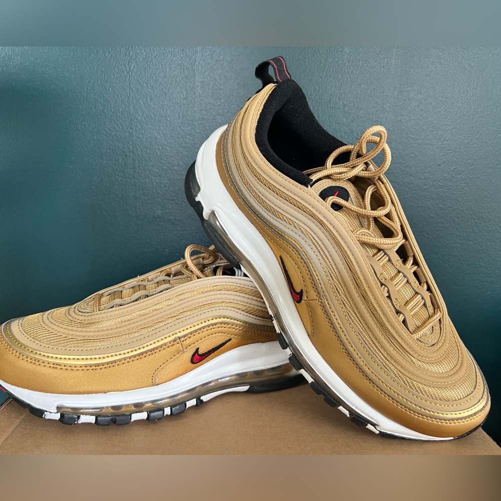 Nike Air Max 97 OG “Gold Bullet” Sneakers